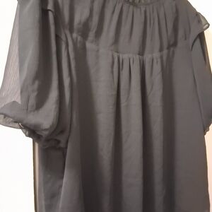 Loft Medium Elegant Black Women's Top